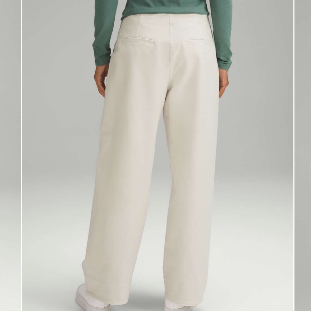 lululemon athletica Wide Leg Pants - Cream - Picture 3 of 10